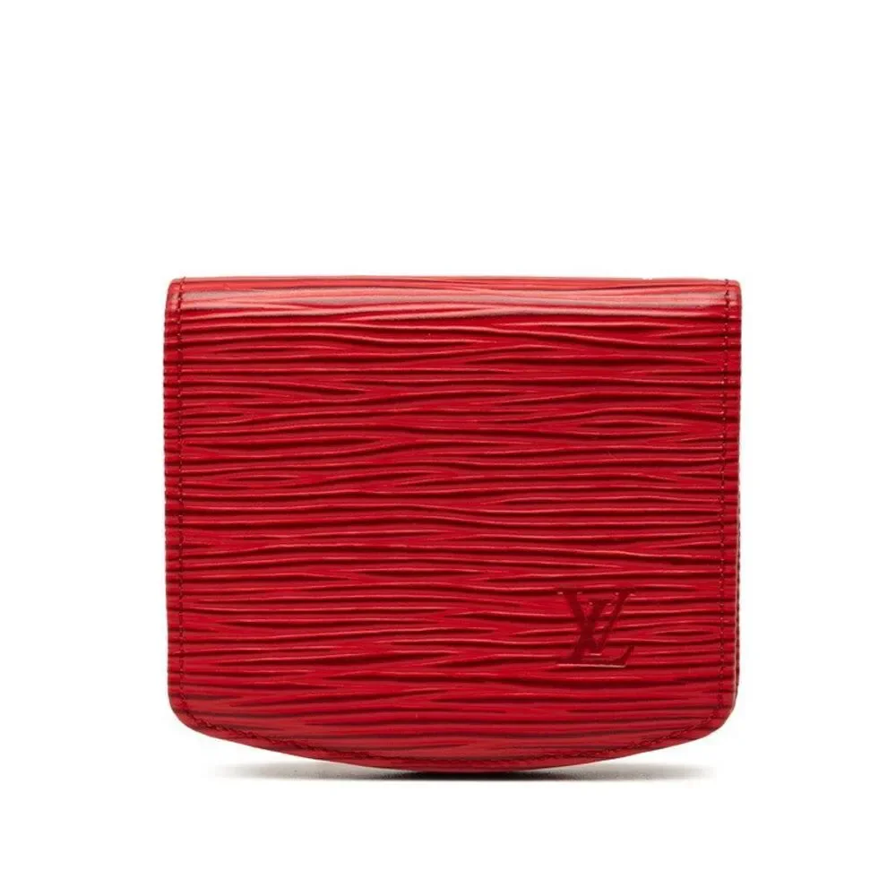 Louis Vuitton Epi Cuvette Spool Coin Case